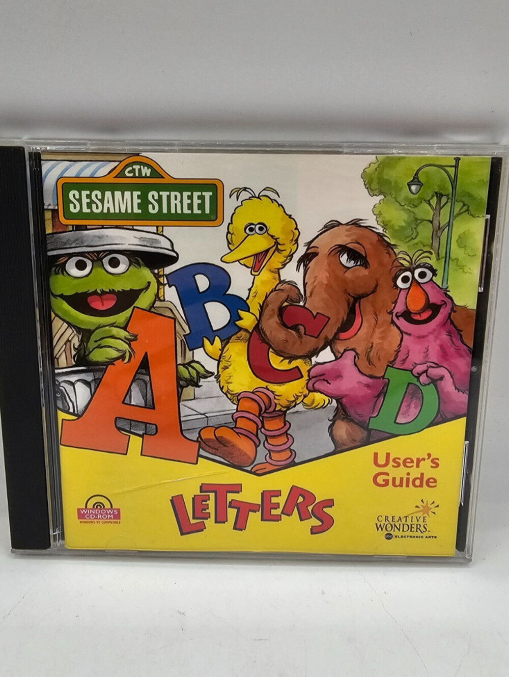 Sesame Street PC CD-ROM: ABC Letters Preschool Kids Educational